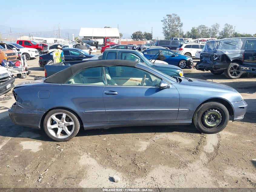 2005 Mercedes-Benz Clk 320 VIN: WDBTK65JX5F140278 Lot: 43551629
