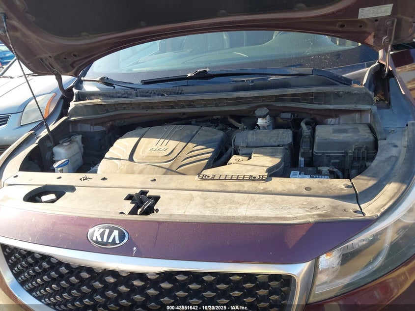 2018 Kia Sedona Sx VIN: KNDMC5C15J6404257 Lot: 43551642