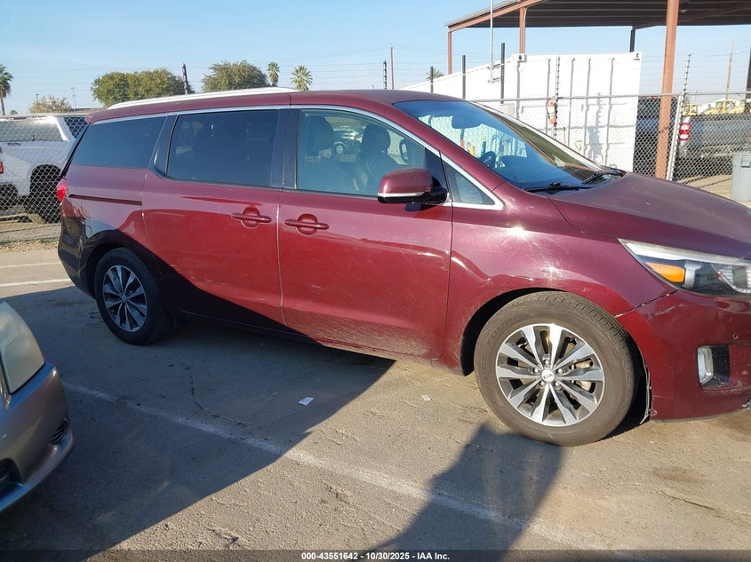 2018 Kia Sedona Sx VIN: KNDMC5C15J6404257 Lot: 43551642
