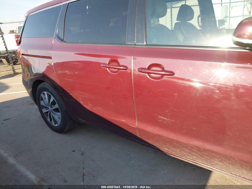 2018 Kia Sedona Sx VIN: KNDMC5C15J6404257 Lot: 43551642