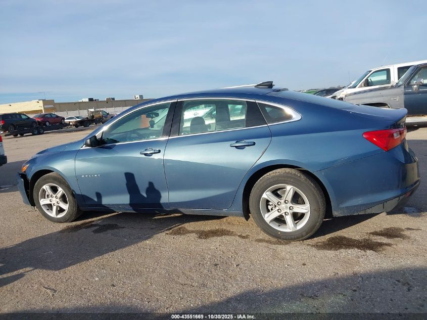 2024 Chevrolet Malibu Fwd 1Fl VIN: 1G1ZC5ST1RF182250 Lot: 43551669