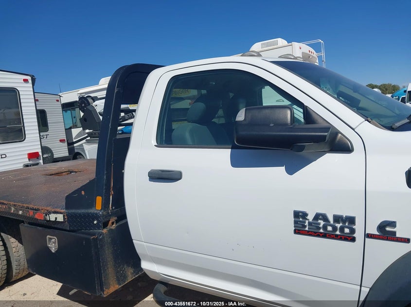 2018 Ram 5500 Chassis Tradesman/Slt VIN: 3C7WRNBL3JG145716 Lot: 43551672