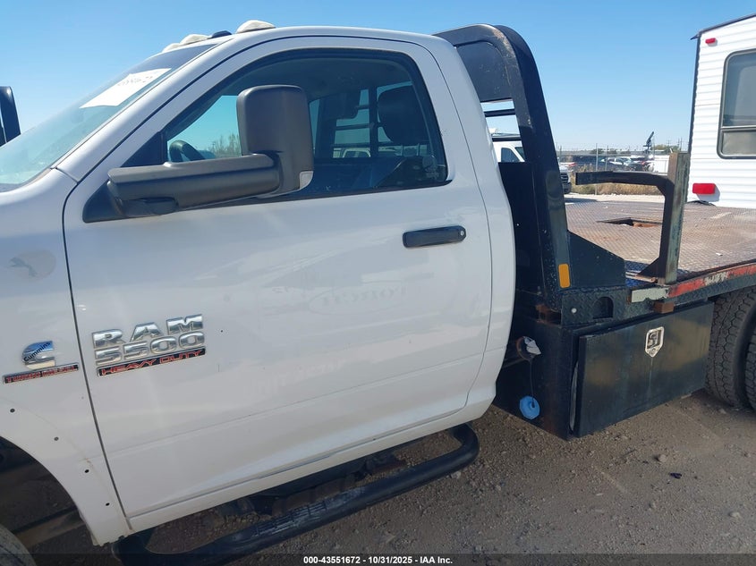 2018 Ram 5500 Chassis Tradesman/Slt VIN: 3C7WRNBL3JG145716 Lot: 43551672