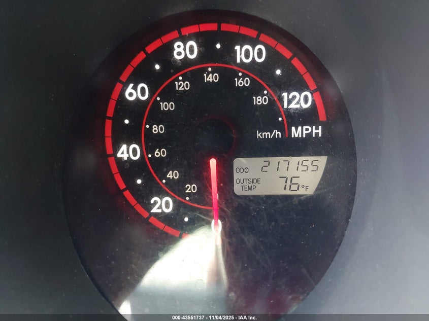 2007 Toyota Matrix Xr VIN: 2T1KR32E07C675890 Lot: 43551737