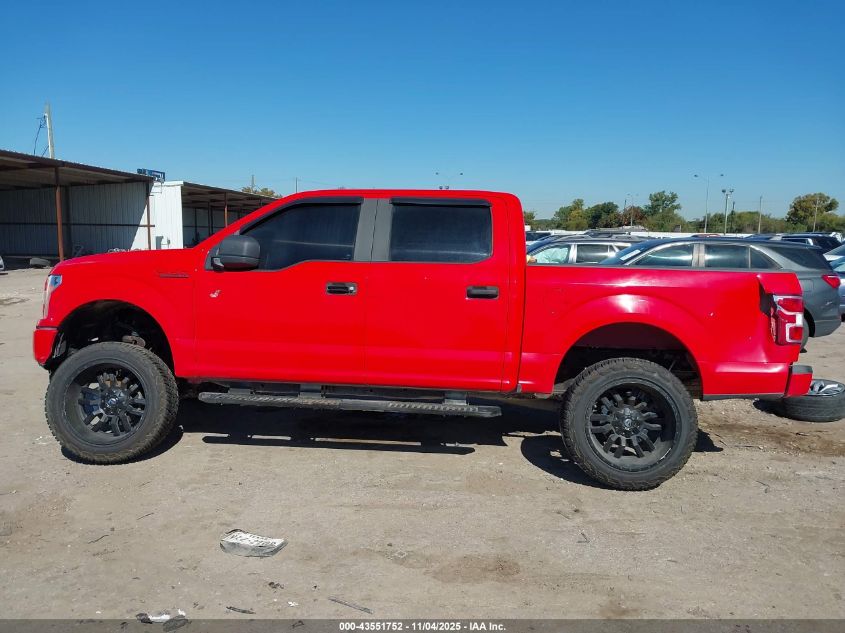 2018 Ford F-150 Xl VIN: 1FTEW1E5XJKE70430 Lot: 43551752