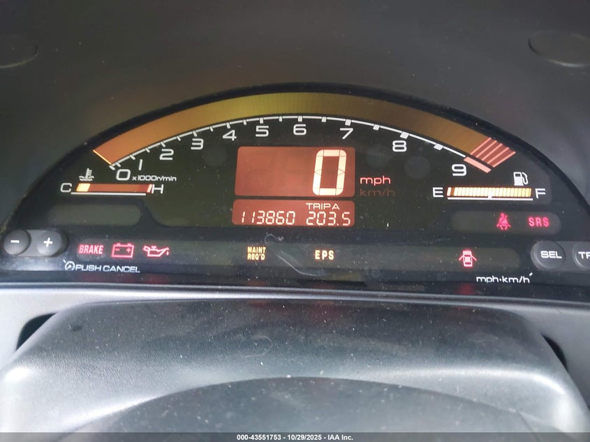 2003 Honda S2000 VIN: JHMAP11463T004112 Lot: 43551753