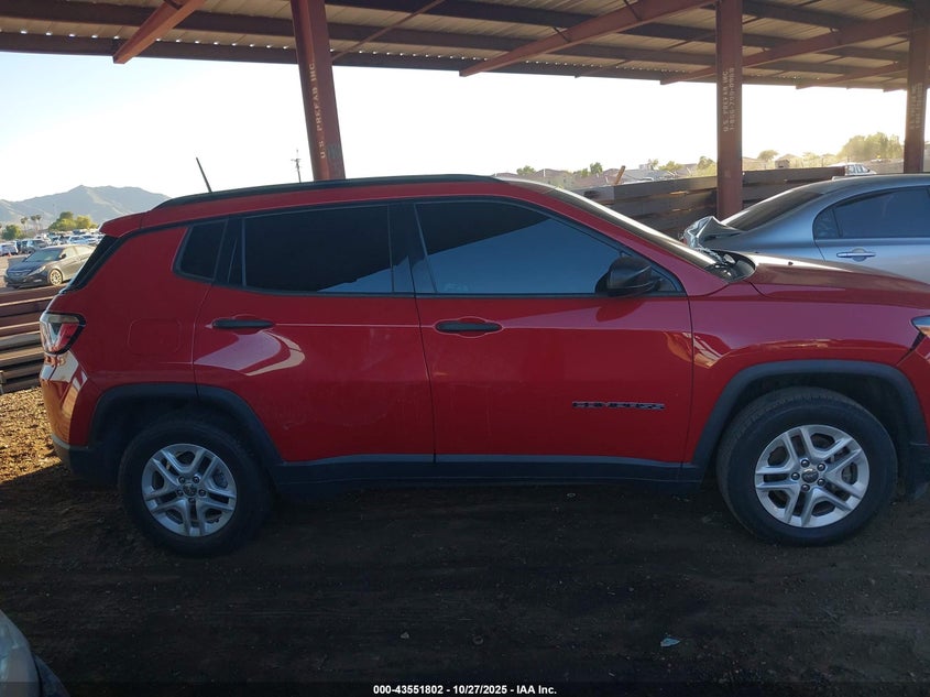 2018 Jeep Compass Sport VIN: 3C4NJCAB8JT471578 Lot: 43551802