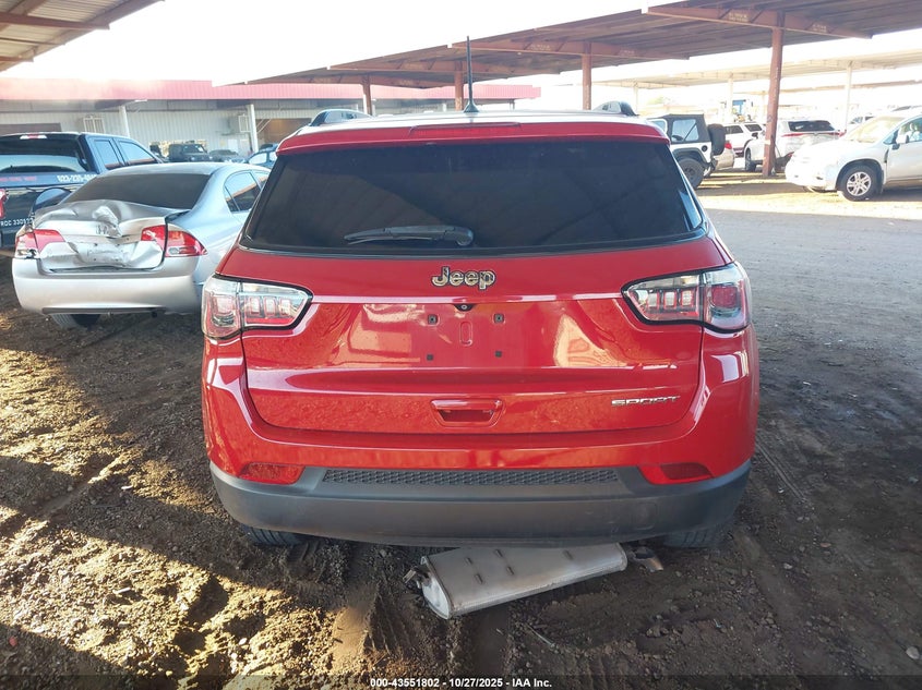 2018 Jeep Compass Sport VIN: 3C4NJCAB8JT471578 Lot: 43551802