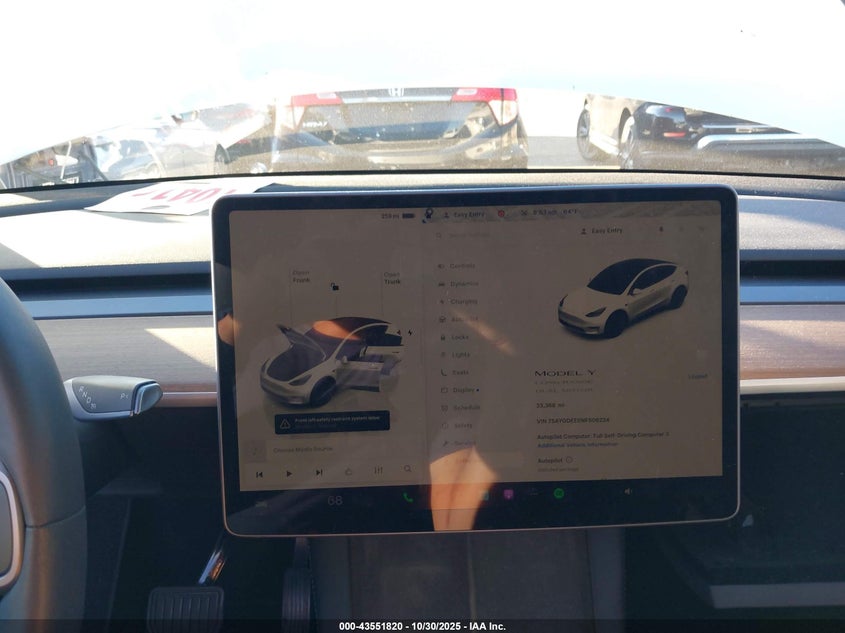 2022 Tesla Model Y Long Range Dual Motor All-Wheel Drive VIN: 7SAYGDEE0NF506224 Lot: 43551820