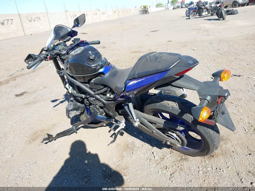 2024 Yamaha Yzfr3 A VIN: MH3RH18YXRK014930 Lot: 43551848