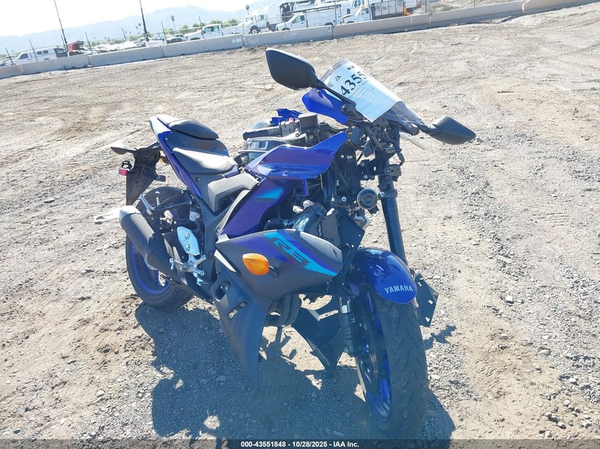 2024 Yamaha Yzfr3 A VIN: MH3RH18YXRK014930 Lot: 43551848