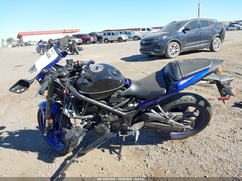 2024 Yamaha Yzfr3 A VIN: MH3RH18YXRK014930 Lot: 43551848