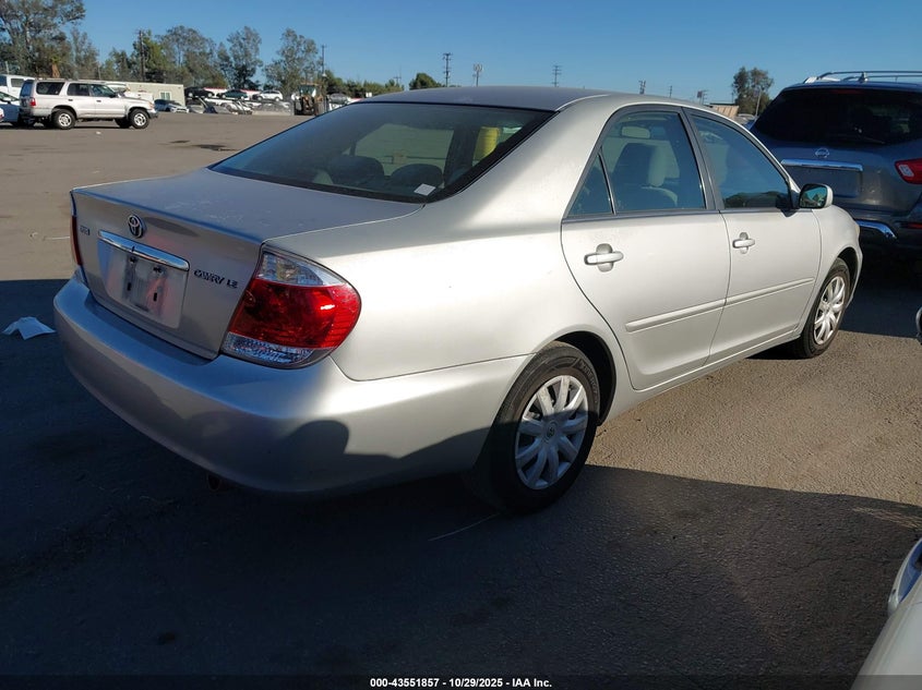 4T1BE32K25U540889 2005 TOYOTA CAMRY photo no. 4