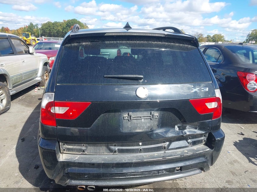 2006 BMW X3 3.0I VIN: WBXPA93486WG84256 Lot: 43552020