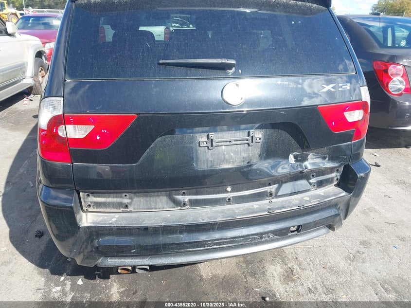 2006 BMW X3 3.0I VIN: WBXPA93486WG84256 Lot: 43552020