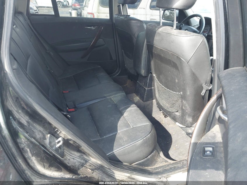 2006 BMW X3 3.0I VIN: WBXPA93486WG84256 Lot: 43552020