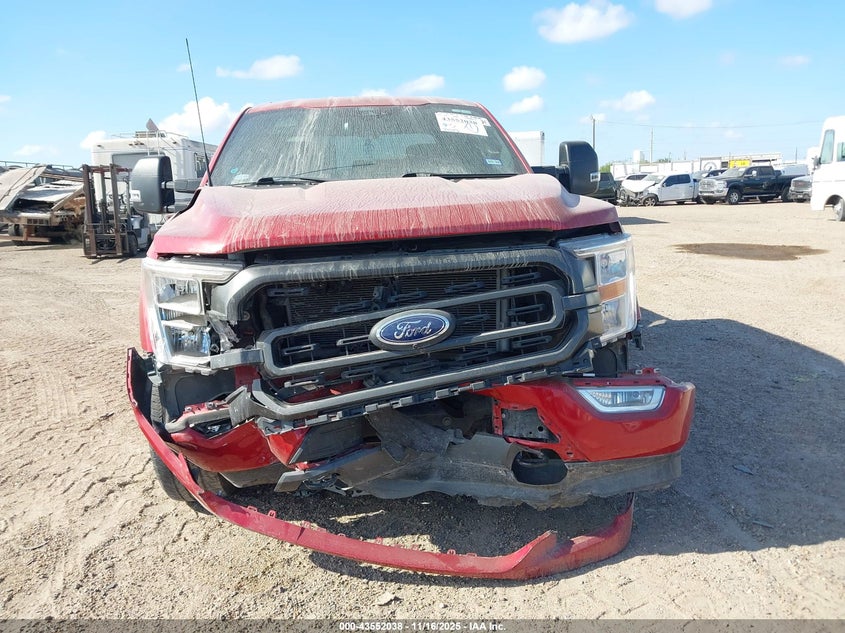2022 Ford F-150 Xlt VIN: 1FTFW1E56NKE24491 Lot: 43552038