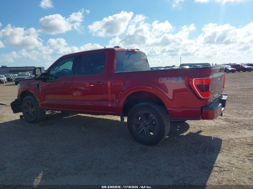 2022 Ford F-150 Xlt VIN: 1FTFW1E56NKE24491 Lot: 43552038