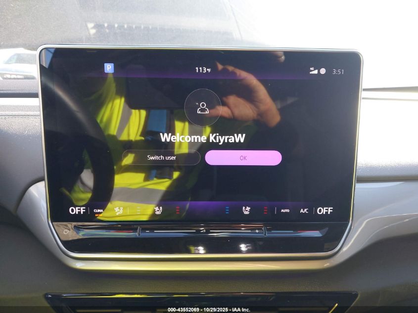 2024 Volkswagen Id.4 Awd Pro S VIN: 1V2WSPE81RC003396 Lot: 43552069