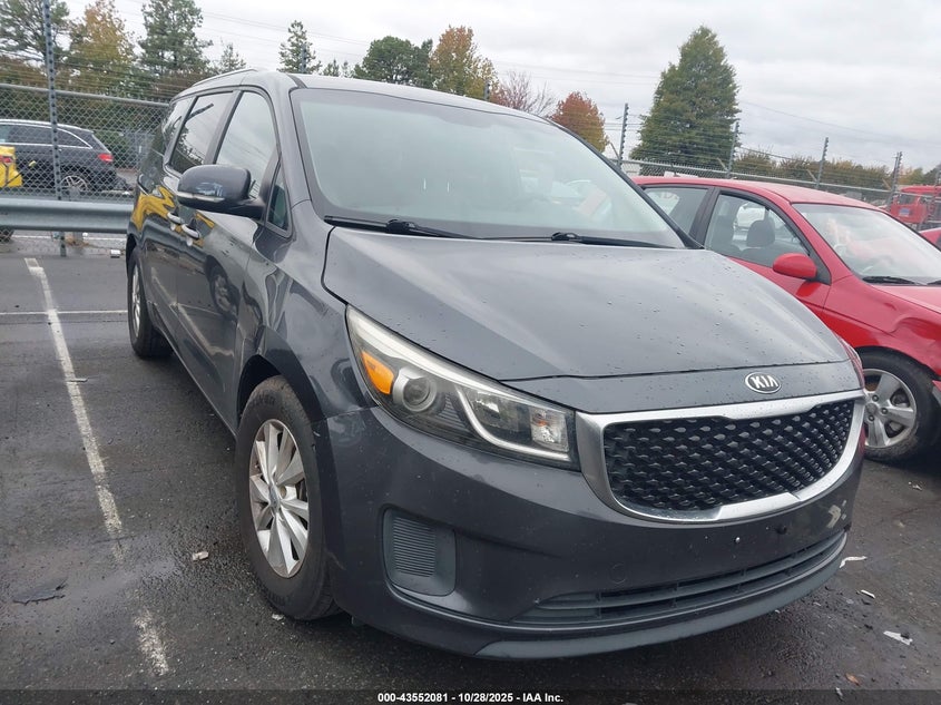 2016 KIA SEDONA LX - KNDMB5C13G6095416