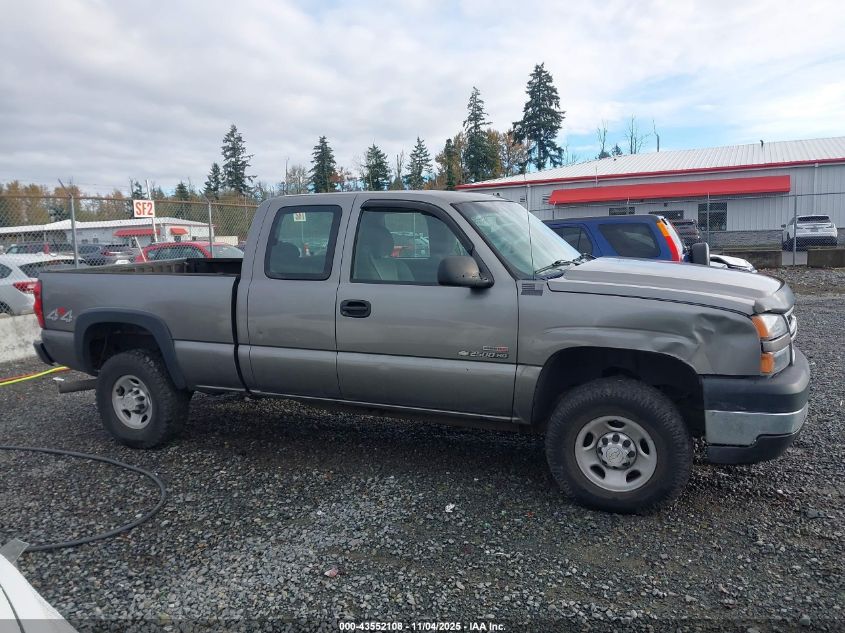 2006 Chevrolet Silverado 2500Hd Work Truck VIN: 1GCHK29236E247957 Lot: 43552108