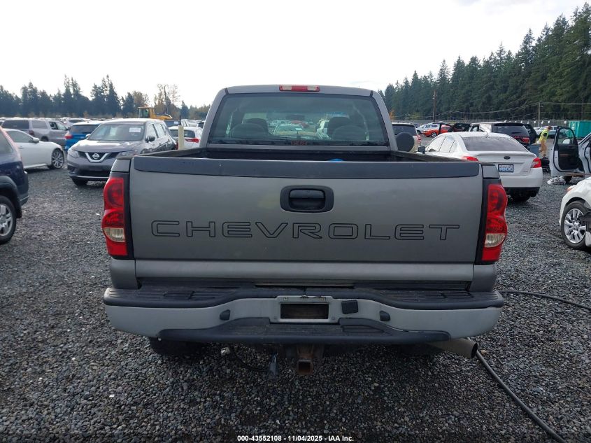 2006 Chevrolet Silverado 2500Hd Work Truck VIN: 1GCHK29236E247957 Lot: 43552108