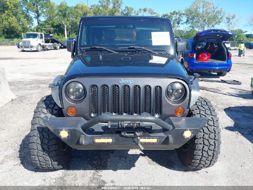 2008 Jeep Wrangler Unlimited Rubicon VIN: 1J8GA691X8L586512 Lot: 43552217