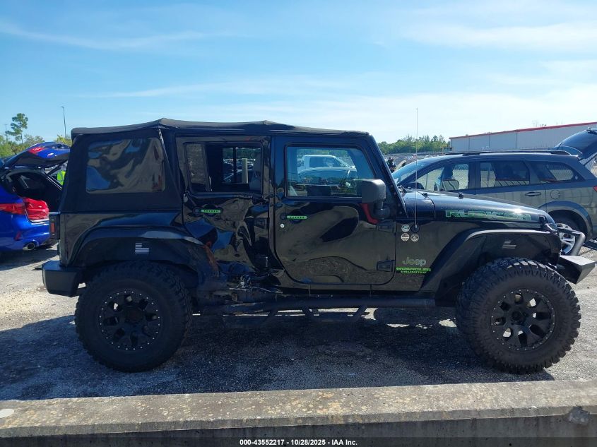 2008 Jeep Wrangler Unlimited Rubicon VIN: 1J8GA691X8L586512 Lot: 43552217