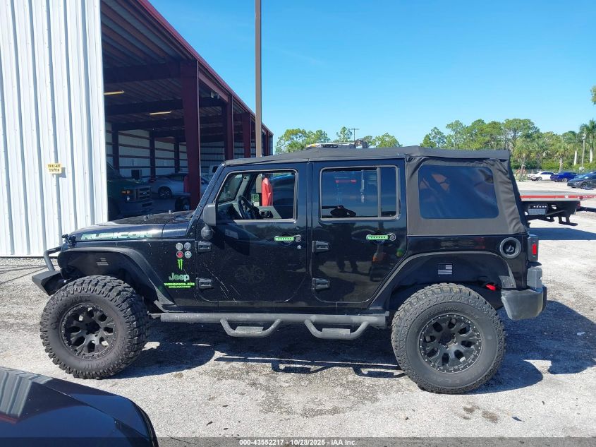 2008 Jeep Wrangler Unlimited Rubicon VIN: 1J8GA691X8L586512 Lot: 43552217