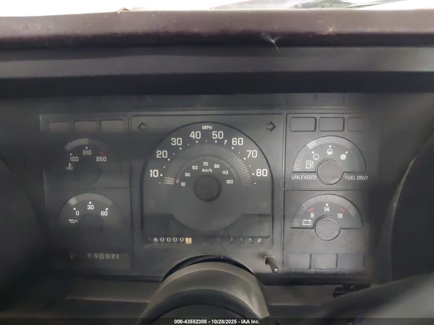 1988 Chevrolet Gmt-400 K1500 VIN: 2GCEK19K4J1276858 Lot: 43552308