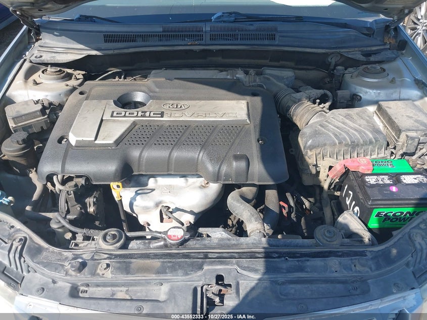 2005 Kia Spectra Ex/Lx/Sx VIN: KNAFE121755156406 Lot: 43552333