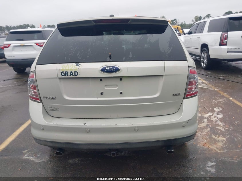 2007 Ford Edge Sel Plus VIN: 2FMDK39C47BB45766 Lot: 43552410