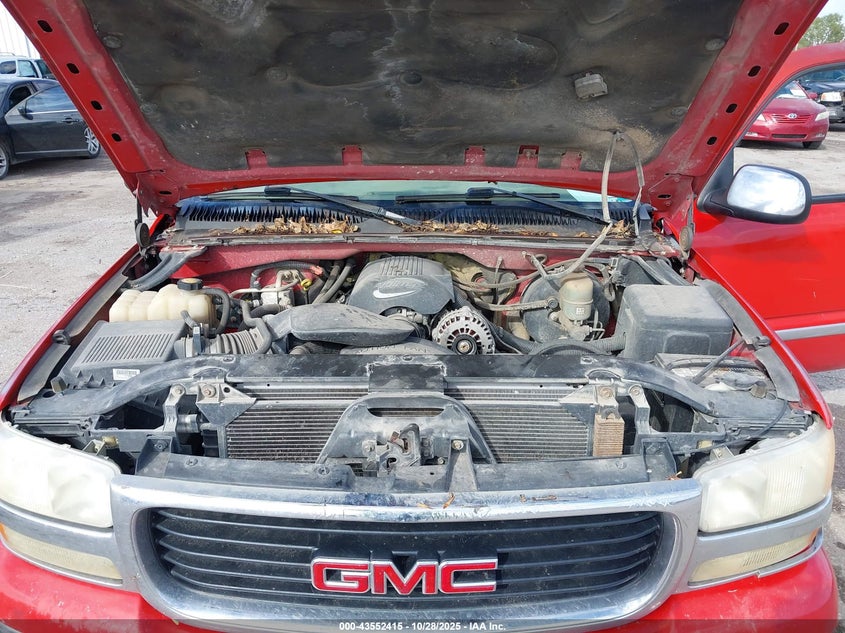 2001 GMC Sierra 1500 Sle VIN: 2GTEC19T611275992 Lot: 43552415