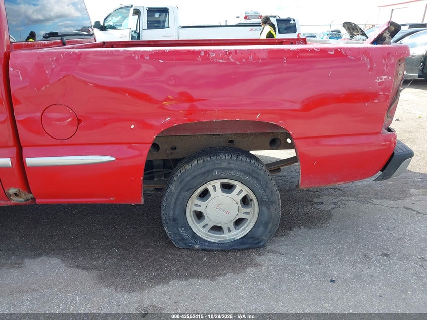 2001 GMC Sierra 1500 Sle VIN: 2GTEC19T611275992 Lot: 43552415