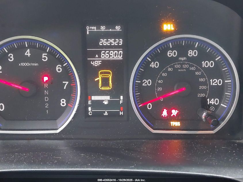 2007 Honda Cr-V Ex-L VIN: JHLRE38787C067226 Lot: 43552416