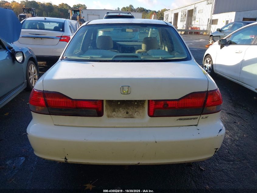 2002 Honda Accord 2.3 Lx VIN: 1HGCG55452A142652 Lot: 43552419