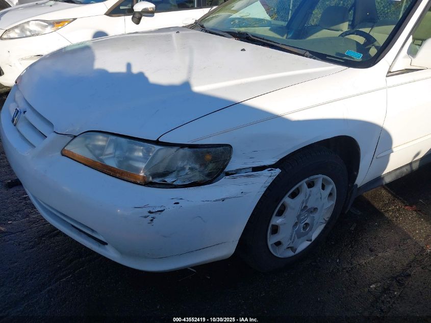 2002 Honda Accord 2.3 Lx VIN: 1HGCG55452A142652 Lot: 43552419