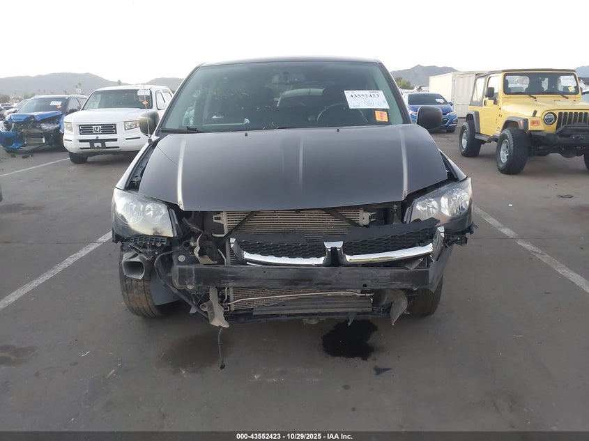 2017 Dodge Grand Caravan Se VIN: 2C4RDGBG8HR765652 Lot: 43552423