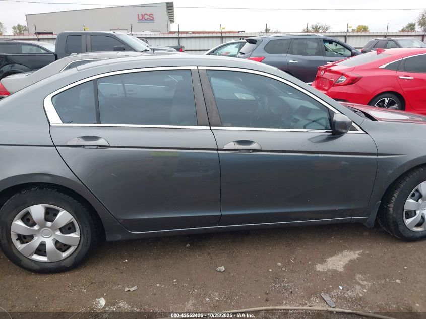 2009 Honda Accord 2.4 Lx VIN: 1HGCP263X9A068160 Lot: 43552426