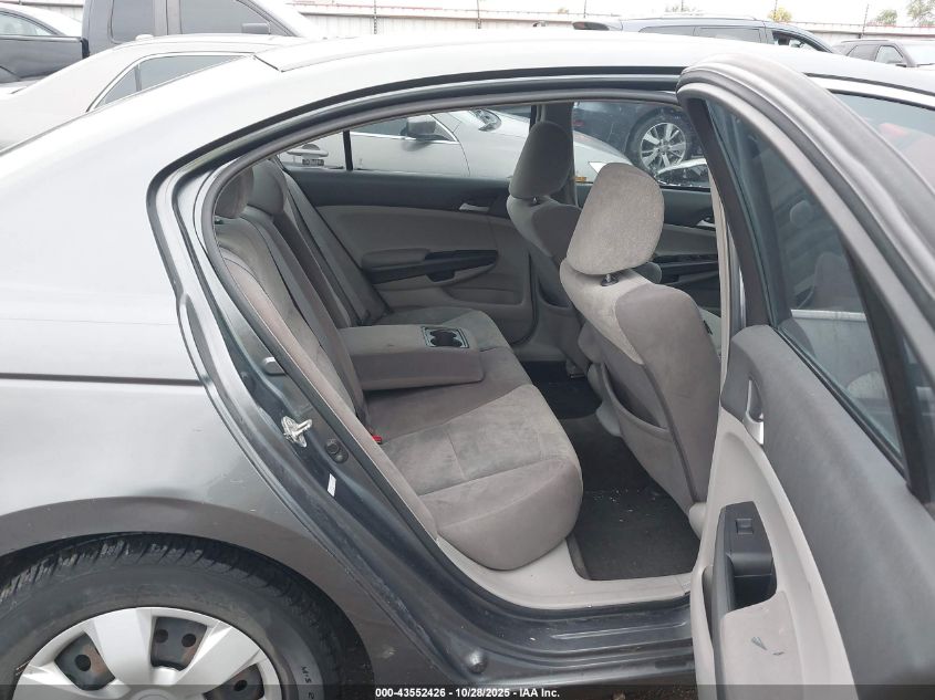 2009 Honda Accord 2.4 Lx VIN: 1HGCP263X9A068160 Lot: 43552426