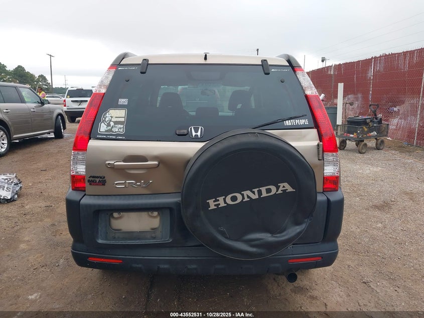 2005 Honda Cr-V Ex VIN: JHLRD78815C032480 Lot: 43552531