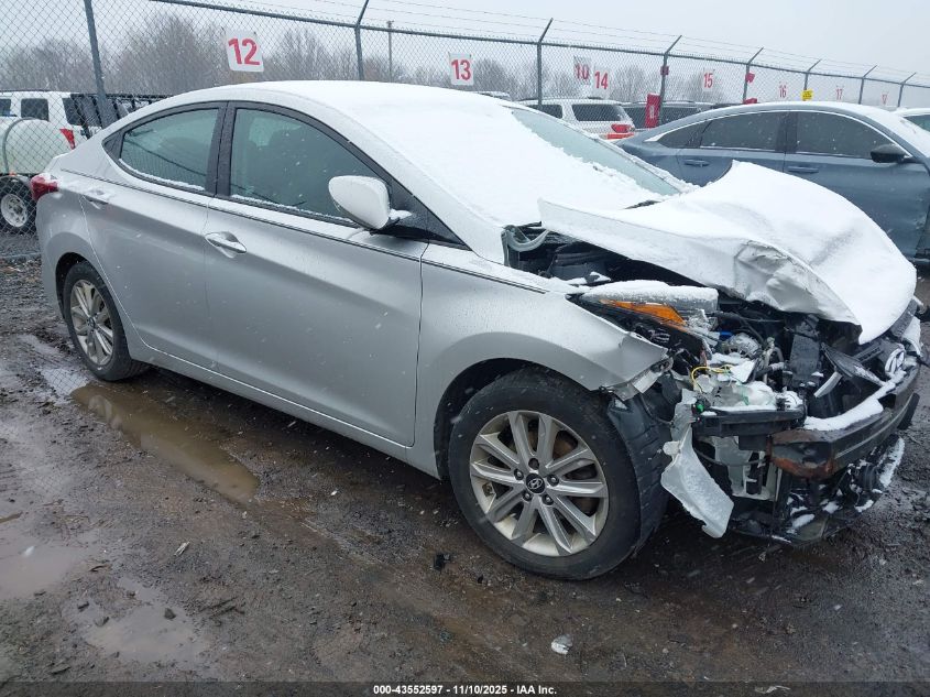 HYUNDAI ELANTRA SE/SPORT/LIMITED