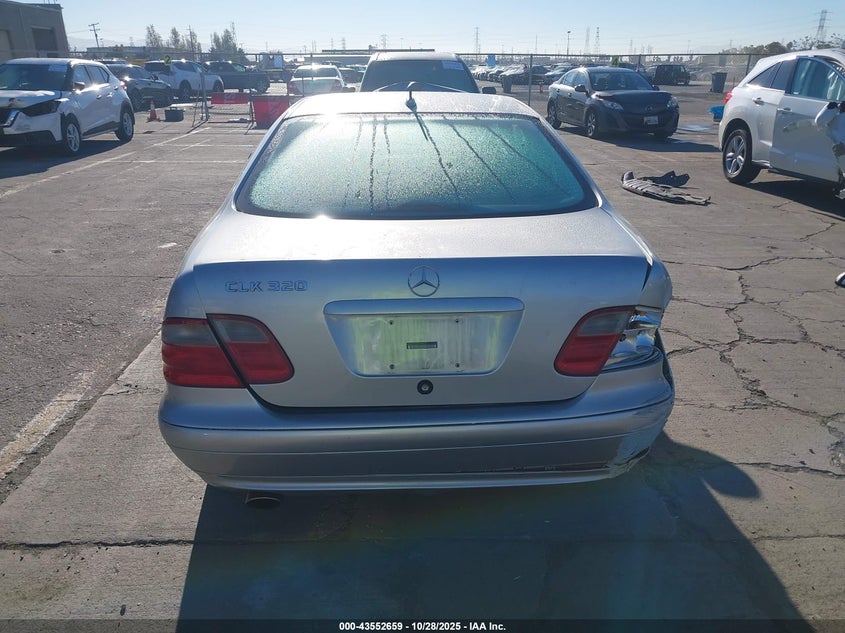 2001 Mercedes-Benz Clk 320 VIN: WDBLJ65G21T085022 Lot: 43552659