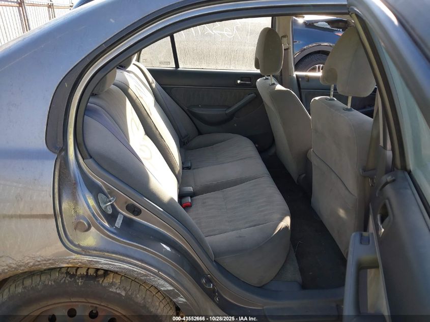 2005 Honda Civic Lx VIN: 2HGES16515H566830 Lot: 43552666