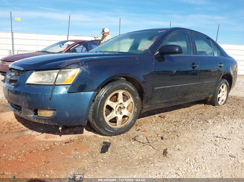 5NPEU46F36H120979 2006 HYUNDAI SONATA photo no. 2