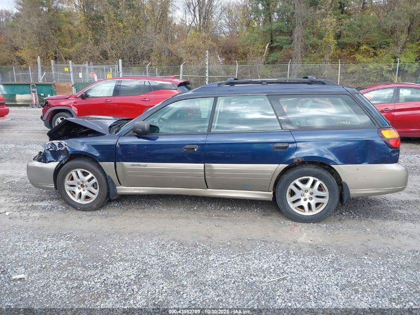 2004 Subaru Outback VIN: 4S3BH675747615079 Lot: 43552709