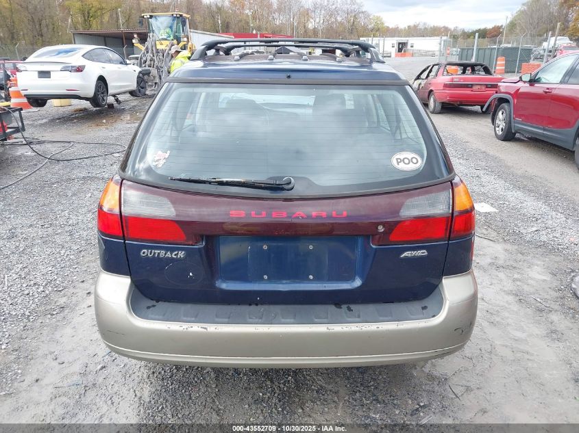 2004 Subaru Outback VIN: 4S3BH675747615079 Lot: 43552709