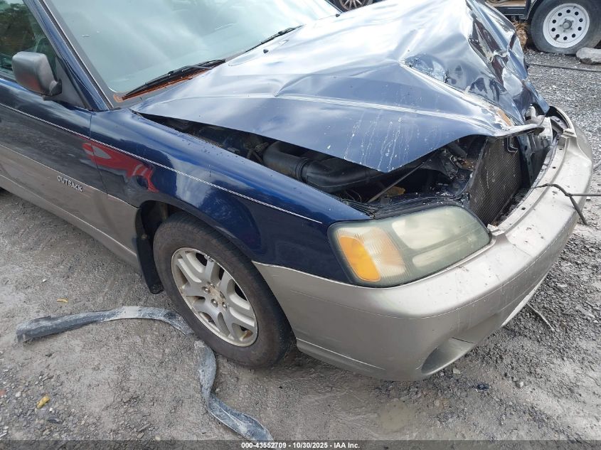 2004 Subaru Outback VIN: 4S3BH675747615079 Lot: 43552709