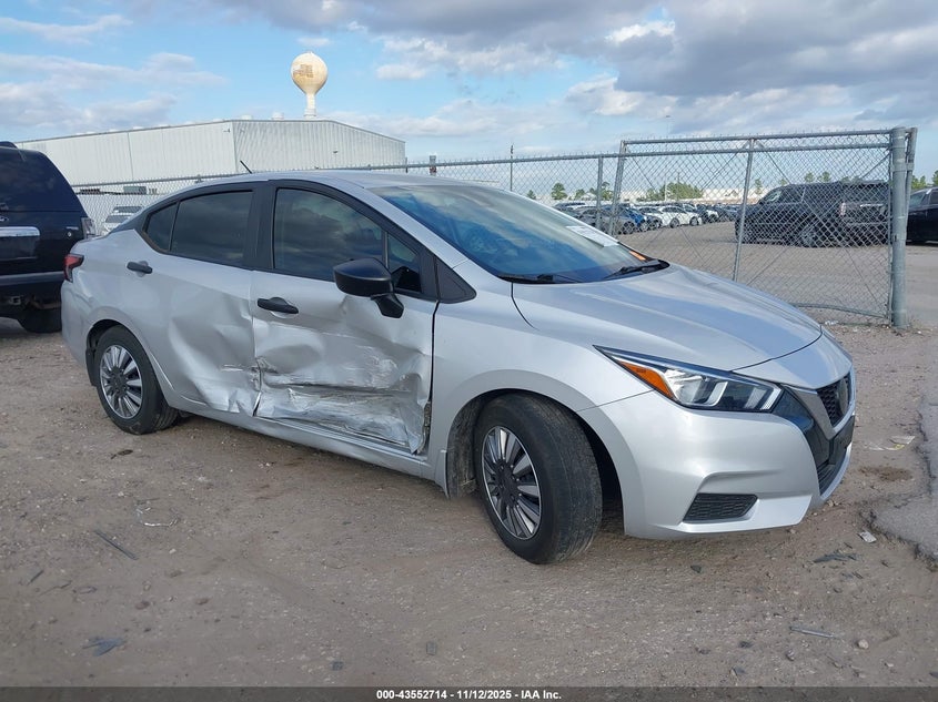 2021 NISSAN VERSA S XTRONIC CVT - 3N1CN8DV8ML923910