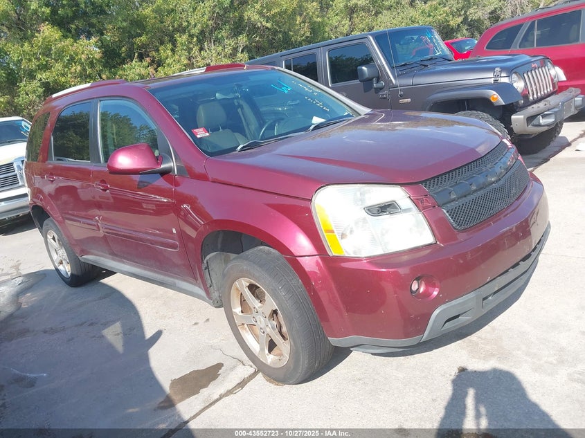 2008 Chevrolet Equinox Lt brown suv gasoline 2CNDL63FX86056621 photo #1